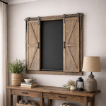 Tablica na ścianę Blackboard vintage industrialna   - Inart 2