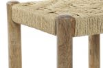 Taboret puf Mosaic z drewna mango - Item International 3