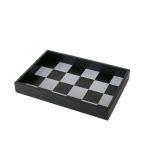 Taca Retro w szachownicę 2 szt - Boltze 3