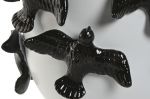 Wazon ceramiczny donica Black Birds 3