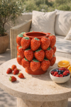 Wazon ceramiczny donica Truskawki  3