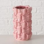 Wazon ceramiczny Kokardki różowy - Boltze 3