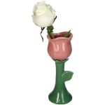 Wazon Pop Art Róża różowa  2