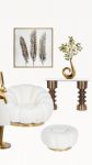 Wazon Wave gold small  - Invicta Interior 10