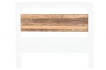 Wezgłowie do łóżka zagłówek Santorini wood drewniany biały - Item International 2