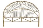 Wezgłowie rattanowe zagłówek boho 177x131 cm - Item International 1