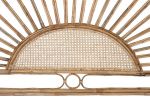 Wezgłowie rattanowe zagłówek boho Sunflower - Item International 2