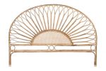 Wezgłowie rattanowe zagłówek boho Sunflower - Item International 1
