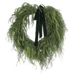 Wianek świąteczny LED z kokardą 1