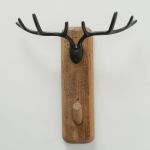 Wieszak drewniany Poroże 38cm - Boltze 7
