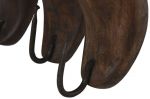Wieszak ścienny drewniany Shoes 41 cm - Item International 2