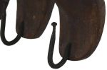 Wieszak ścienny drewniany Shoes 54 cm - Item International 3