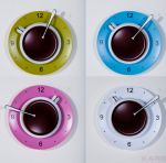 Zegar ścienny Coffee Cup  - Kare Design 1