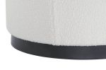 Zestaw Puf Boucle teddy curl biały - Item International 3