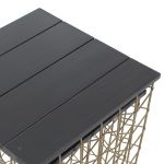 Stoliki Wire Zigzag zestaw 2 sztuki  - Inart 4