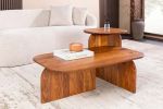 Zestaw stolików kawowych Gatsby drewno akacjowe - Invicta Interior 7