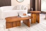 Zestaw stolików kawowych Gatsby drewno akacjowe - Invicta Interior 5