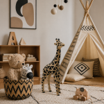 Żyrafa Boho jutowa 90cm - Inart 2