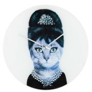 Zegar by Audrey Hepburn szklany 1