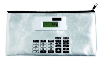 Calculator mini Bag srebrny 