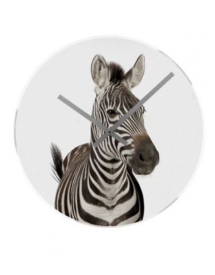 Zegar African Savannah Zebra 