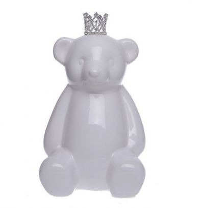 Deco Figurine Crown Bear 
