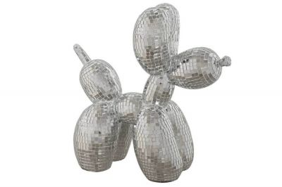 Dekoracja Balloon Dog disco glamour