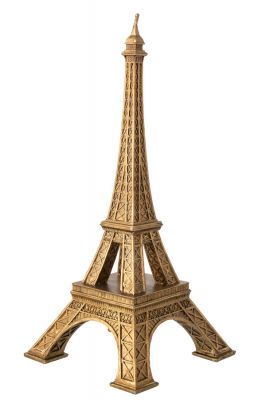 Dekoracja Eiffel Tower złota 56 cm