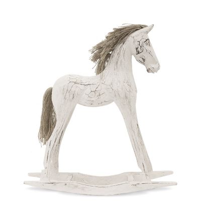 Dekoracja Rocking Horse vintage 48 cm