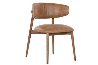 Designerskie Krzesło Uno ze skóry - Item International
