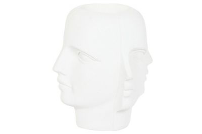 Donica Sculpture Head biała 