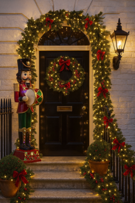 Dziadek do orzechów LED 122 cm