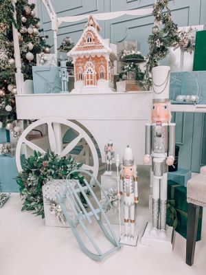 Dziadek do orzechów srebrny 60cm
