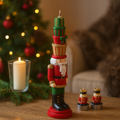 Dziadek do orzechów świeca 33 cm - Atmosphera