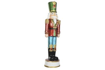 Figura dekoracyjna Dziadek do orzechów XXL color