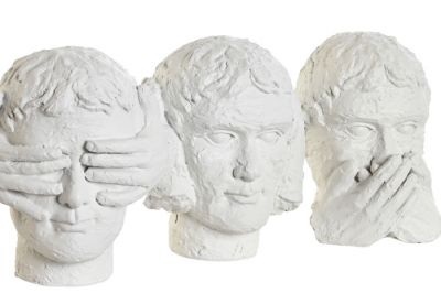 Figury dekoracyjne Three Minds white - Item International