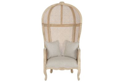 Fotel drewniany Roof Stylized natur z plecionką wiedeńską