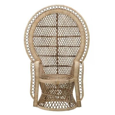 Fotel Peacock Paw Boho natur - Item International