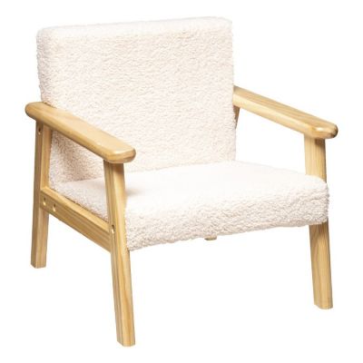 Fotel Retro teddy curl dla dzieci - Atmosphera