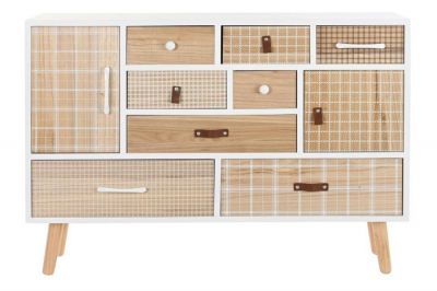 Komoda Cocina patchwork biała - Item International