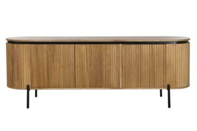 Komoda drewniana Elegant z lamelami  - Item International