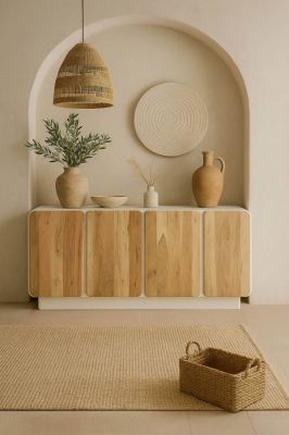 Komoda drewniana Flow Wood 170 cm - Item International
