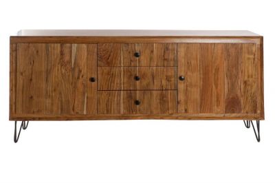 Komoda drewniana Retro look drewno akacjowe - Item International