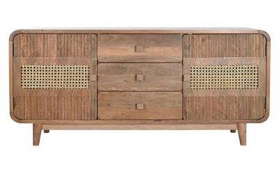 Komoda drewniana Retro z plecionką wiedeńską - Item International