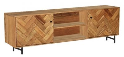 Komoda drewniana RTV Chevron