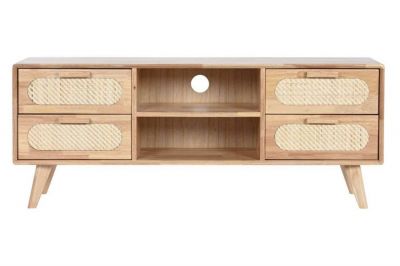 Komoda drewniana Rubberwood RTV 120 cm - Item International