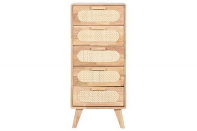 Komoda drewniana Rubberwood słupek  - Item International