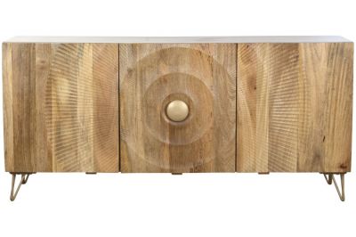 Komoda Golden Sunset drewniana mango brązowa 160 cm - Item International