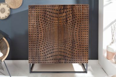 Komoda Illusion 120cm drewno mango - Invicta Interior