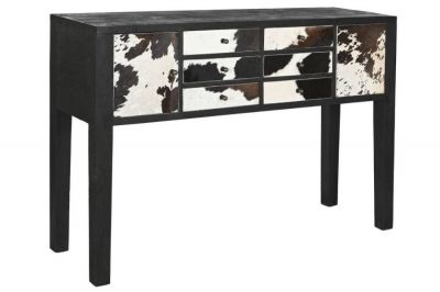 Komoda Cow konsola czarna 135 cm - Item International